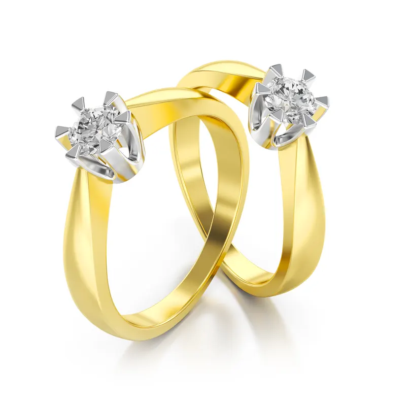 Diamantový zásnubný prsteň Grand z kolekcie Dream rings zo žltého zlata s diamantom 0,15ct, 14k