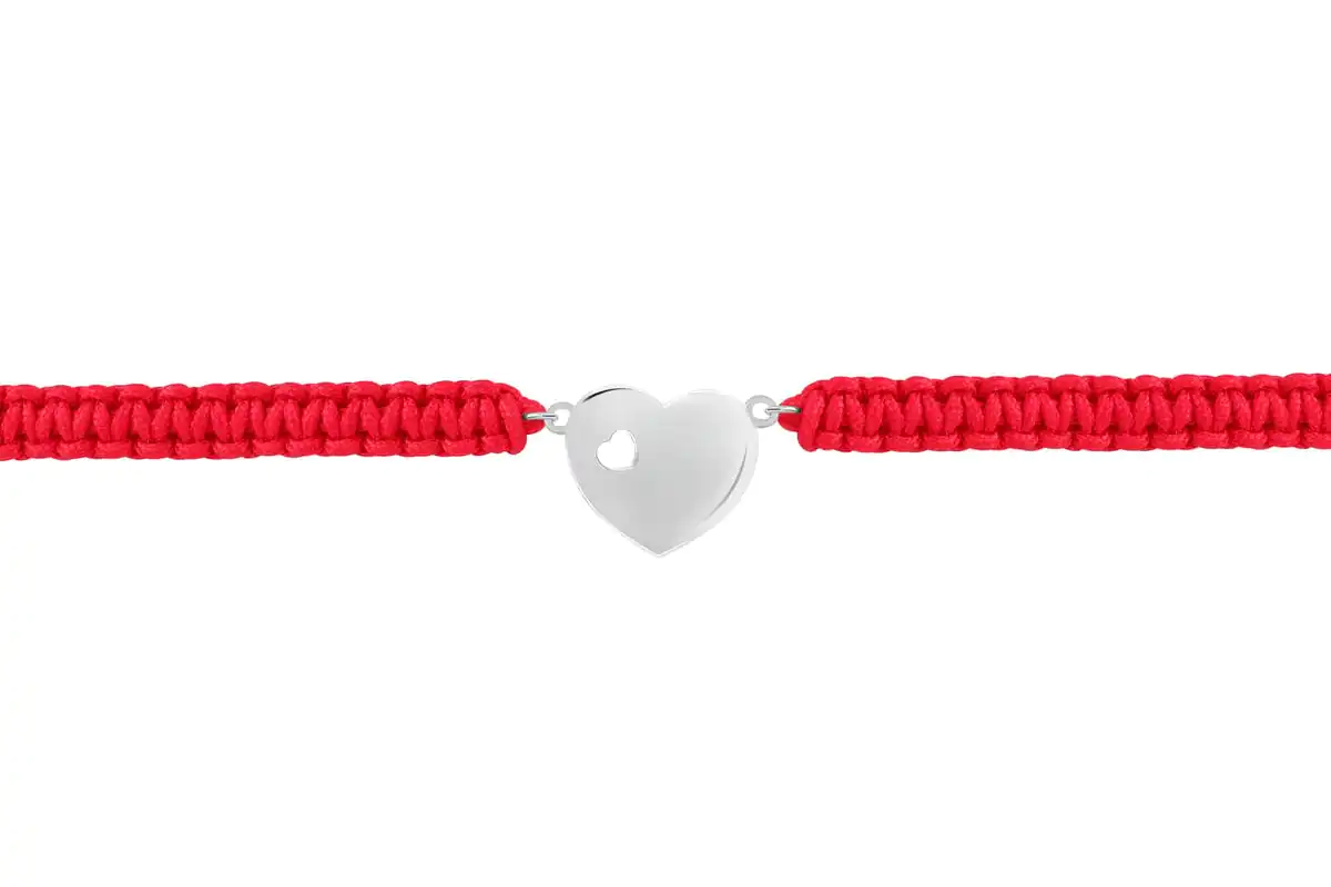 Šnúrkový náramok Heartlink