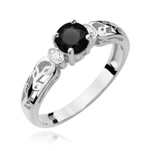 Čierny diamant + biely diamant