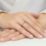 Diamantový zásnubný prsteň Malora s topásom
