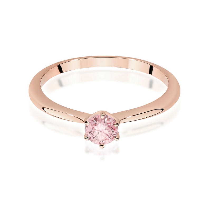 LAB Diamantový prsteň Crystaline