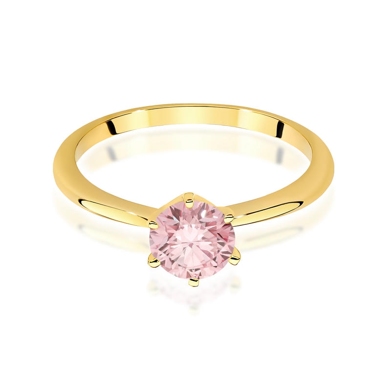 LAB Diamantový prsteň Crystaline