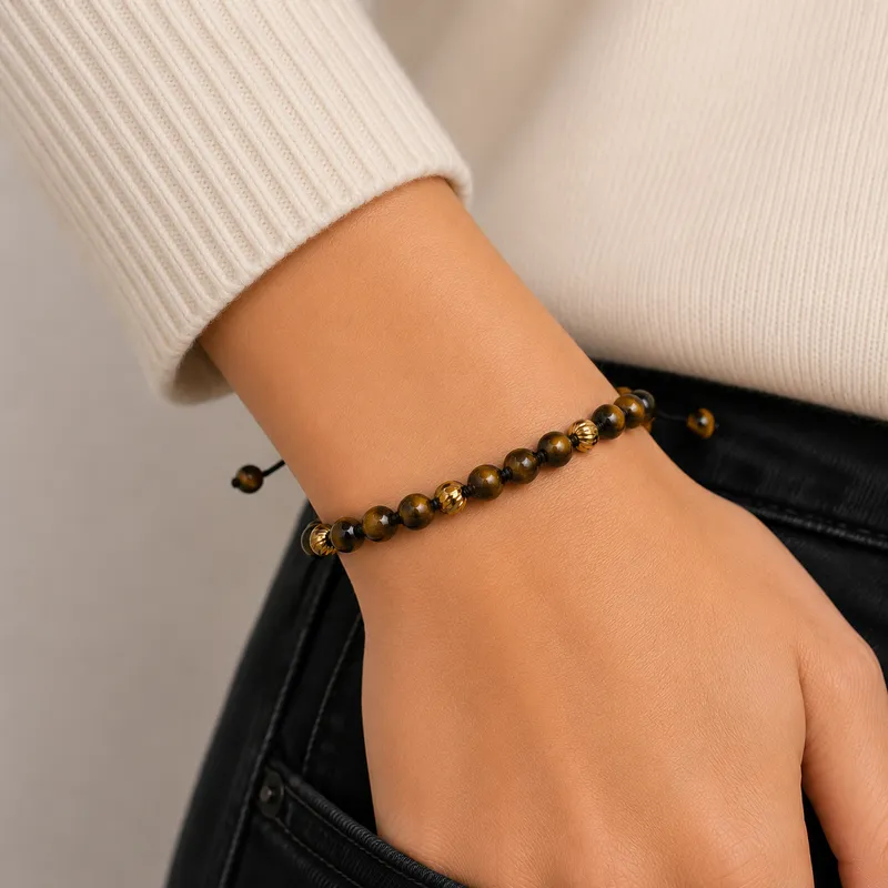 &Scaron;n&uacute;rkov&yacute; n&aacute;ramok Tiger eye elegance